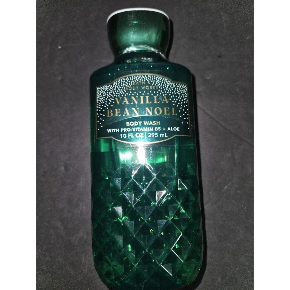Bath And‎ Bodyworks Vanilla Bean Noel  Body Wash New And Sealed